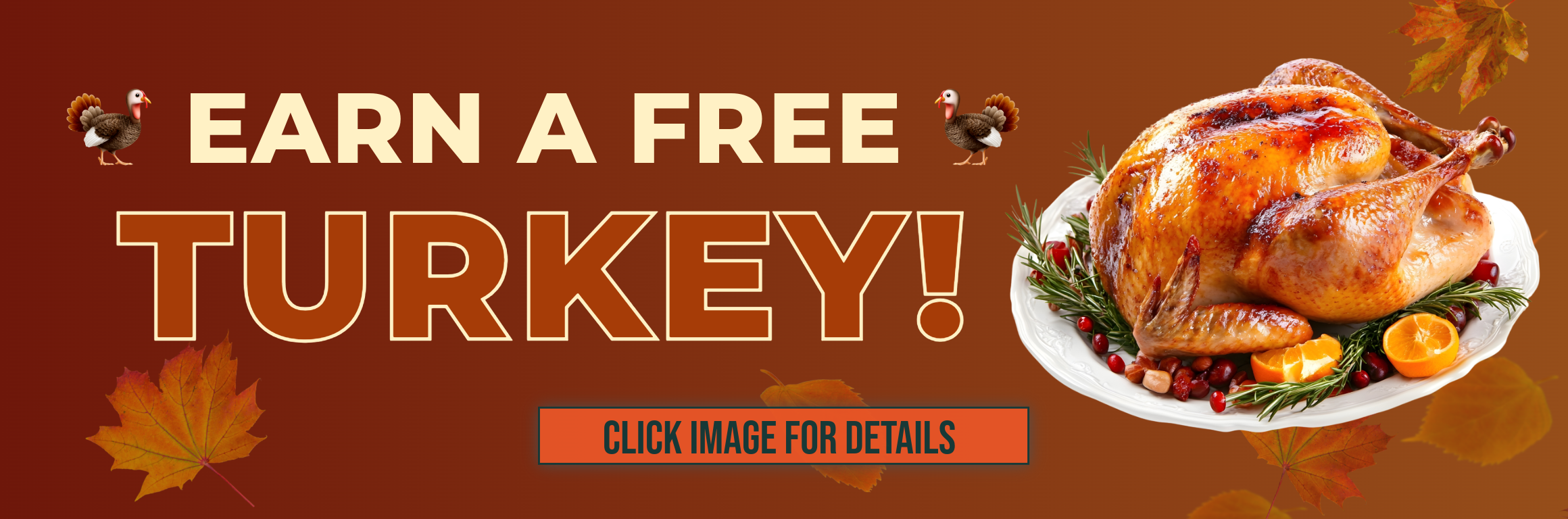 Al’s Supermarkets 2026 Free Turkey Promotion – Earn a free turkey or turkey breast.